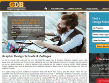 Tablet Screenshot of graphicdesignbasics.com